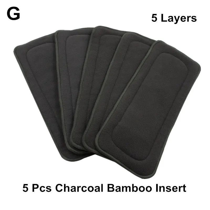 5pc 5 charcoal