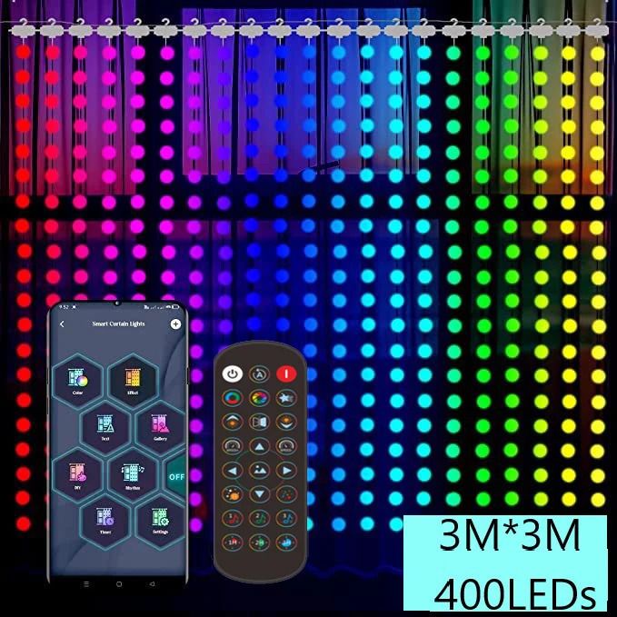 3M x 3M 400 LEDS-EU Wtyczka