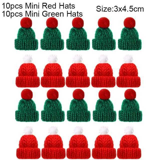 20pcs mini hats