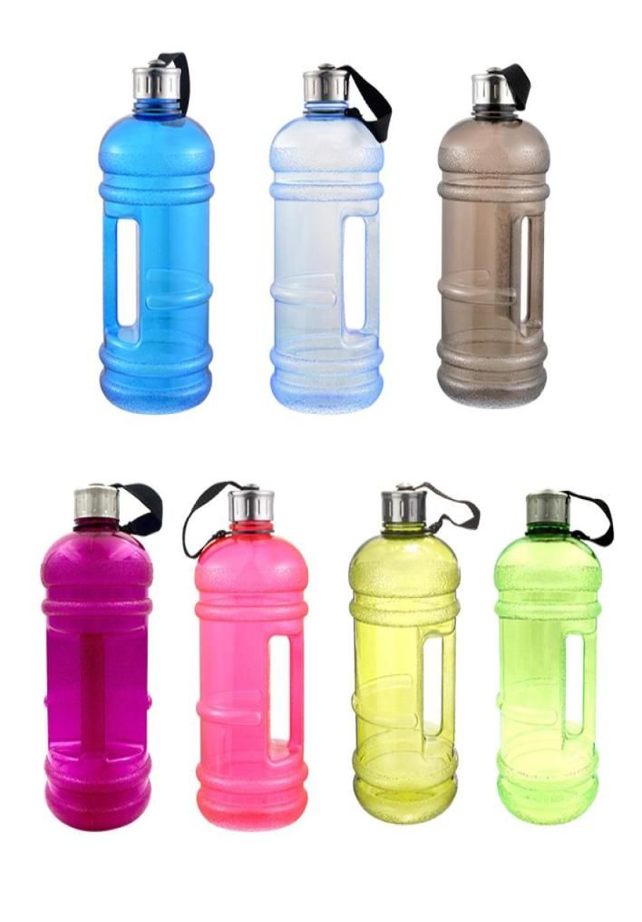 New 2.2L Gym Water Bottle BPA Free Large Sport Training Camping Drink Kettle