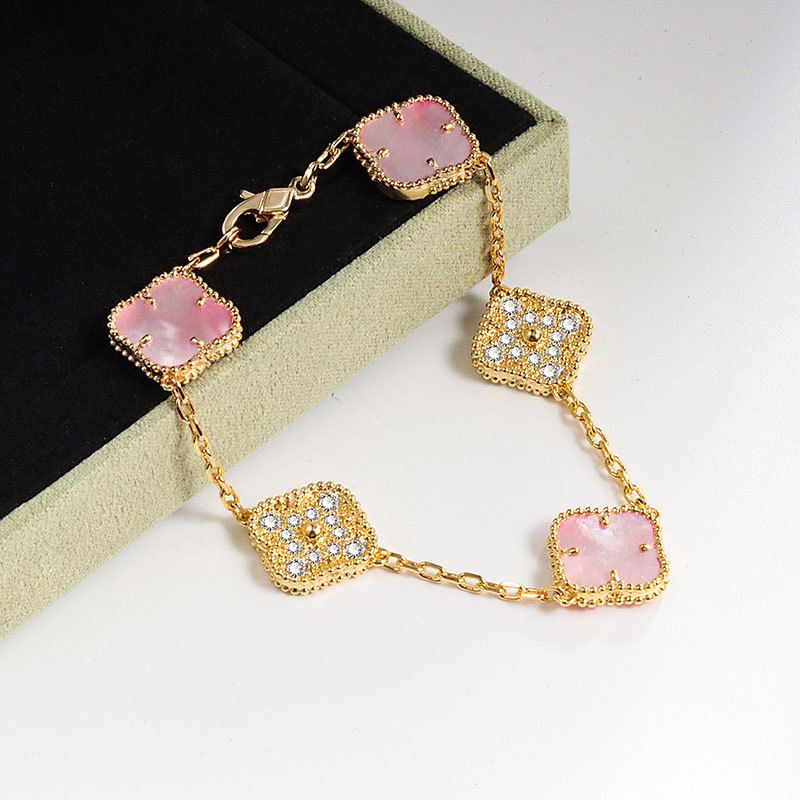 6. Gold Pink Mother-of-Pearlcrystal