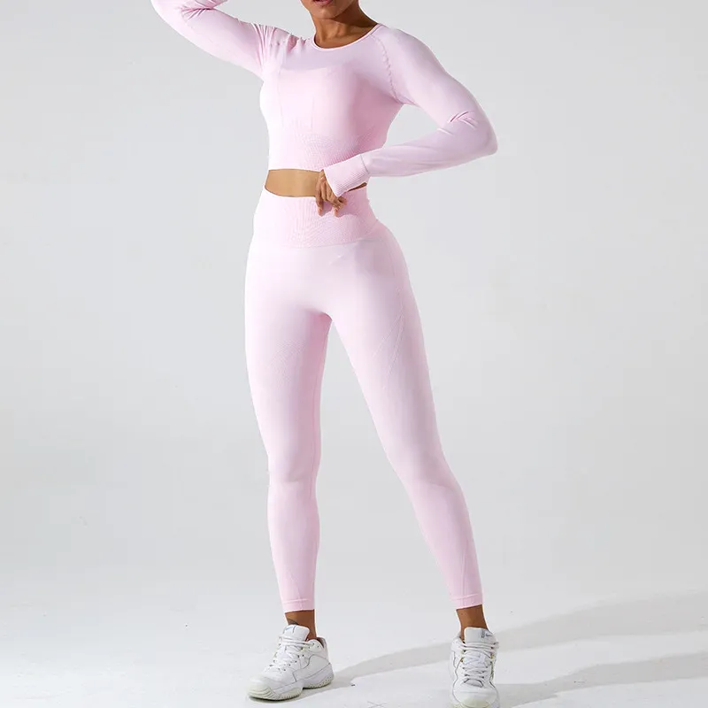 Pink Long Sleeve Set