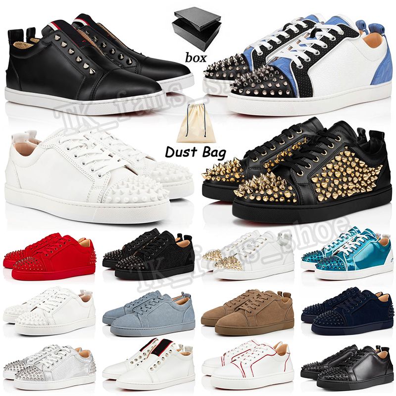 Luxury Red Bottoms Shoes With Box Designer Platform Flat Shoe Mens Women  Sneakers Fashion Loafers Red Bottom Loafers Dress Shoes Dhgate Trainers  Rivets Casual From TK_fans_shoe, $38.96