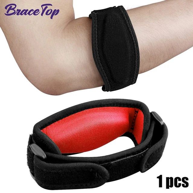 1 pc red elbow pad