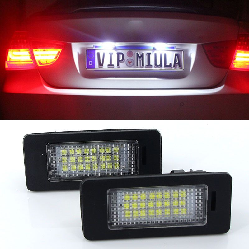 Error Free Car Led License Plate Led Light Lamp 12v White 6000K