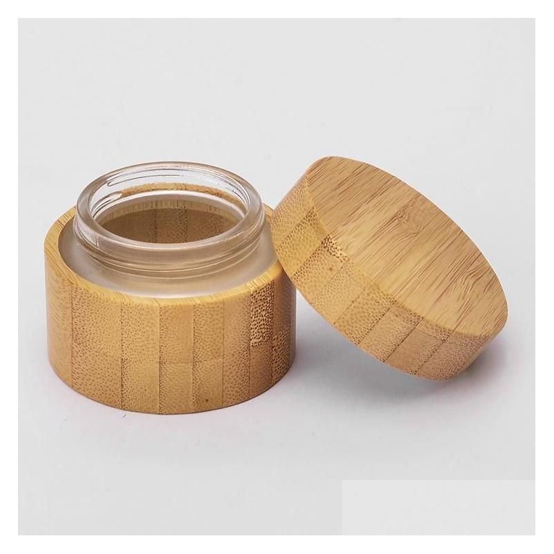 50G Glass Inner With Bamboo Cap