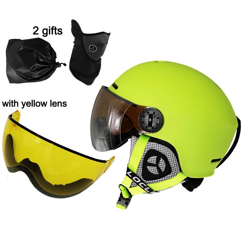 Fluo Yellow 2 Lenses-xl (61-64cm)