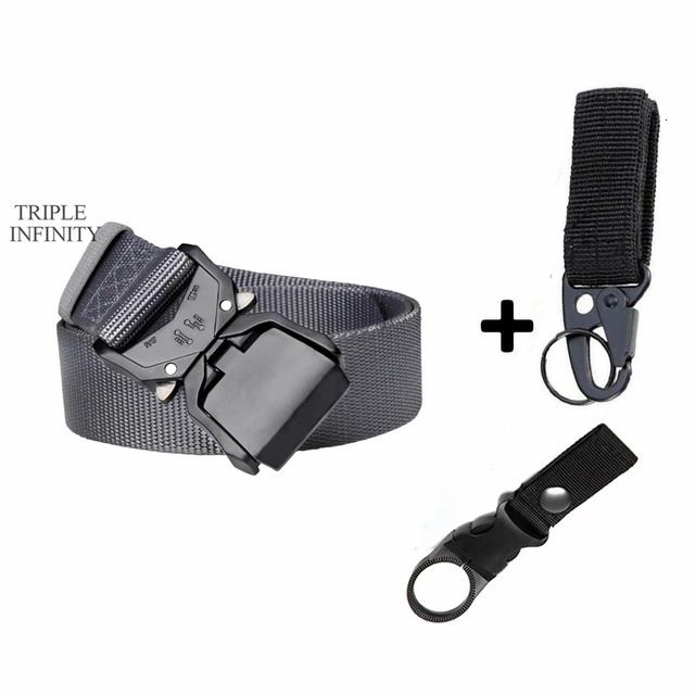 Ceinture grise Match-125cm réglable