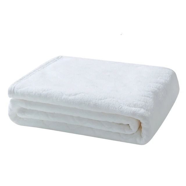 Asciugamano da bagno bianco