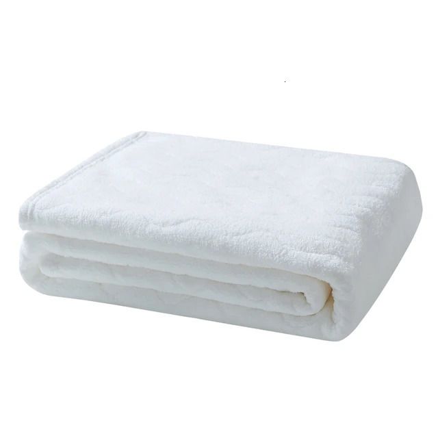 Serviette de bain blanche