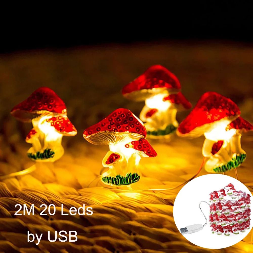 Mushroom 2m door USB