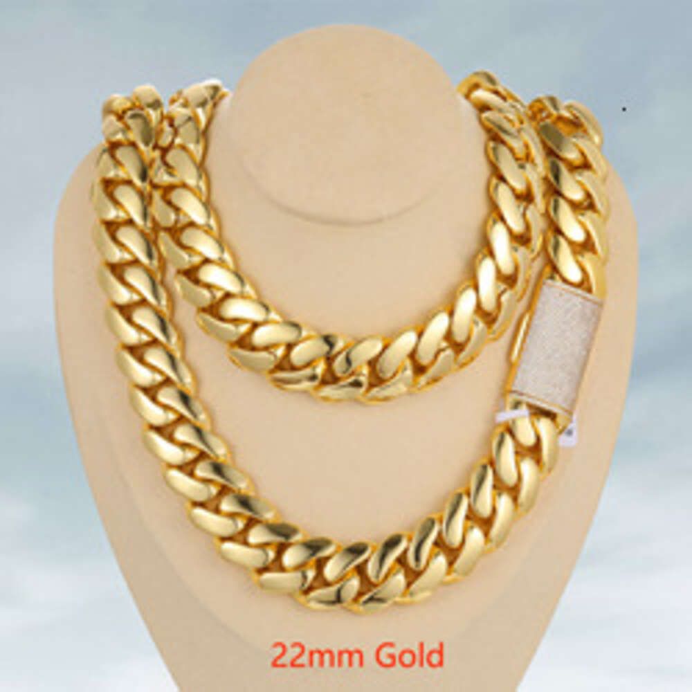 22 mm Eisschnalle – Gold – 50,8 cm