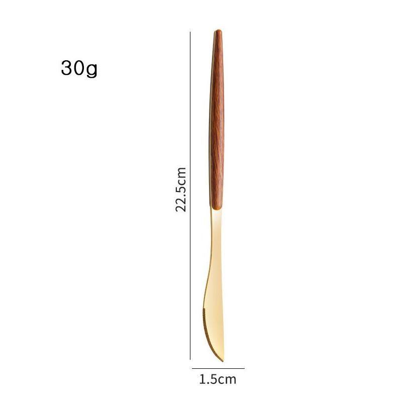 Coltello in mogano-G