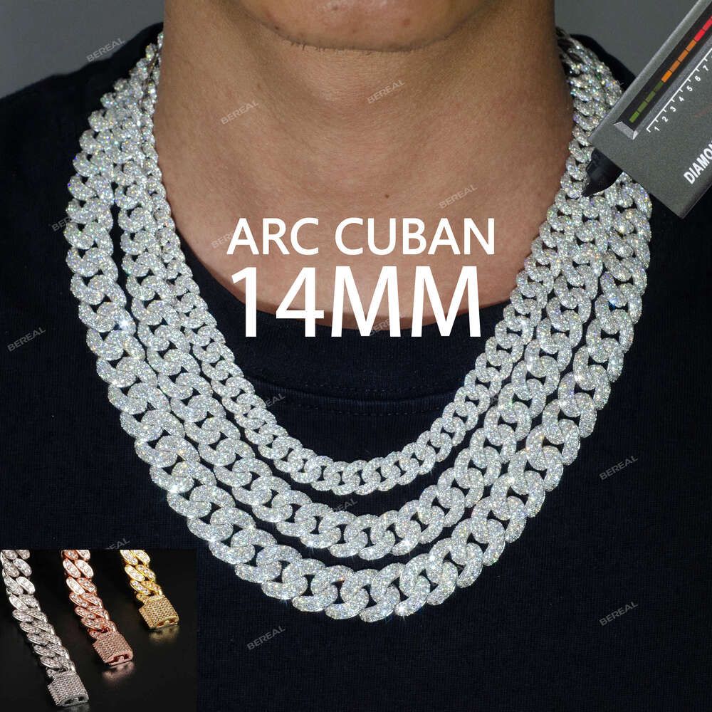 14 mm Arc Cubaanse ketting (18-28 inch)