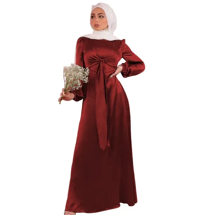 S wine red no hijab