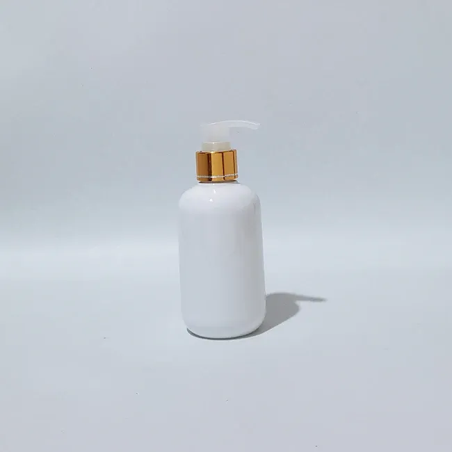 200 ml di plastica bianco oro trasparente