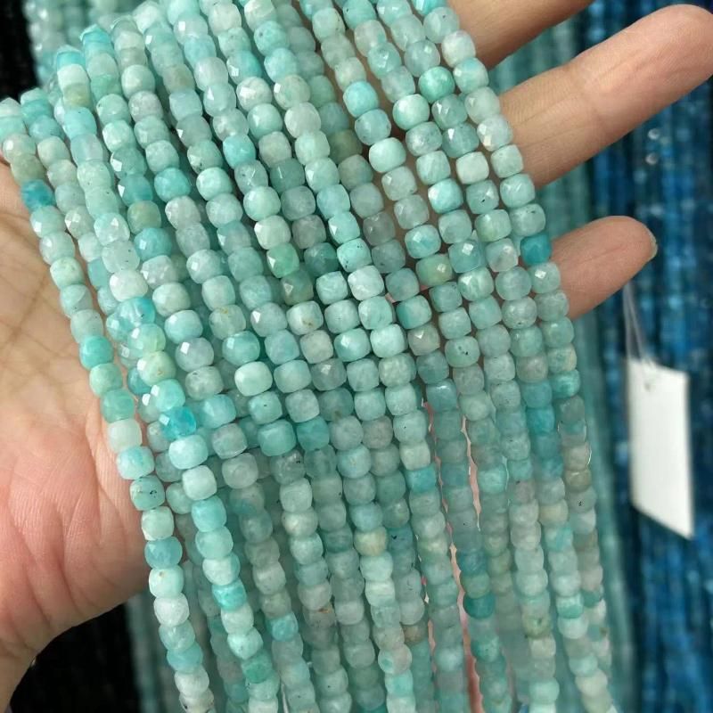 4mm-1 Strand B Amazonite