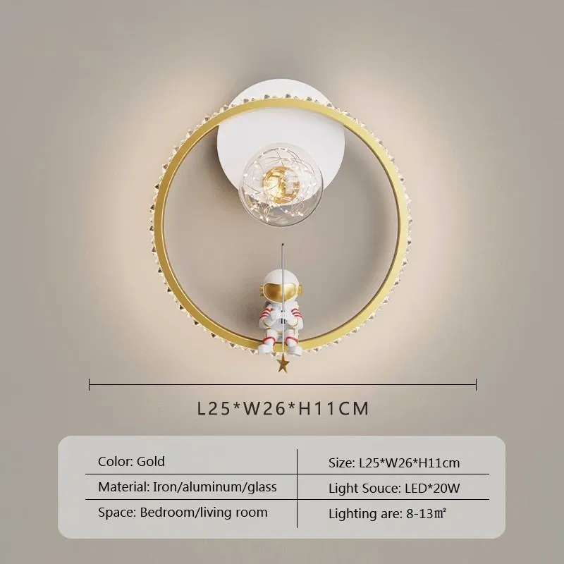 Cool white LWL118 Gold H11cm