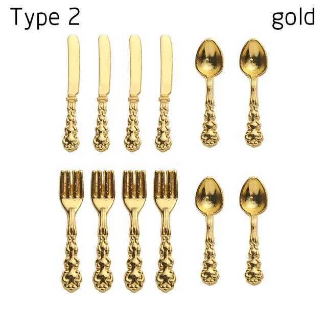 12pcs-type 2-gold