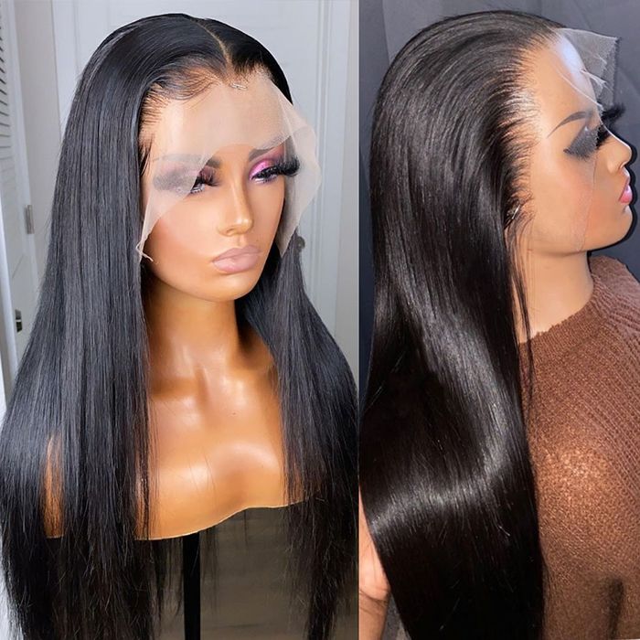 Pre-Plucked Natural Hairline Lace Front Wig Factory Price Brazilian detail view 1