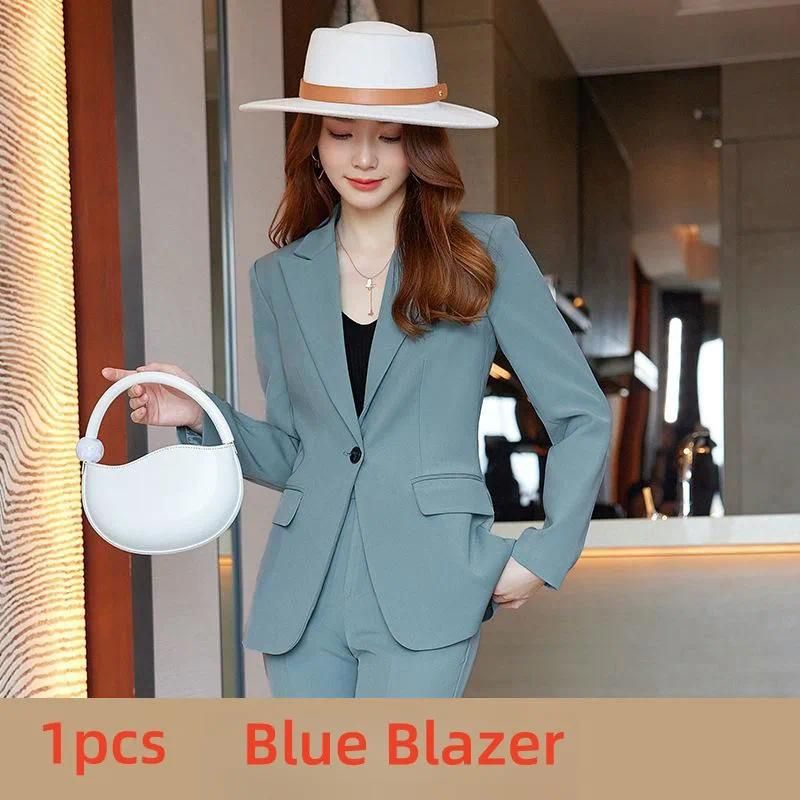 blauwe blazer