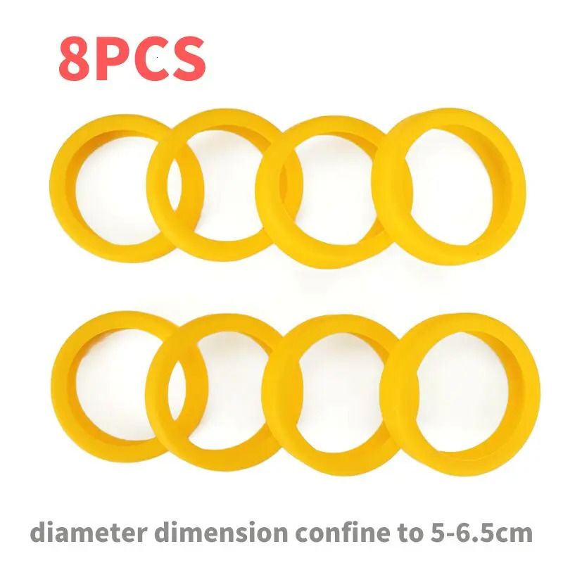 8pcs jaune