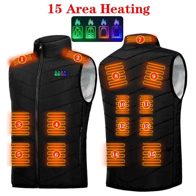 15 heated black