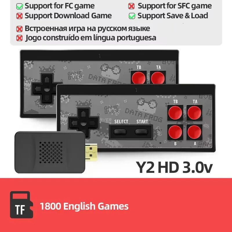 Y2 HD 3.0 EN Card-Video Console