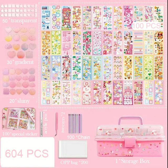 604pcs