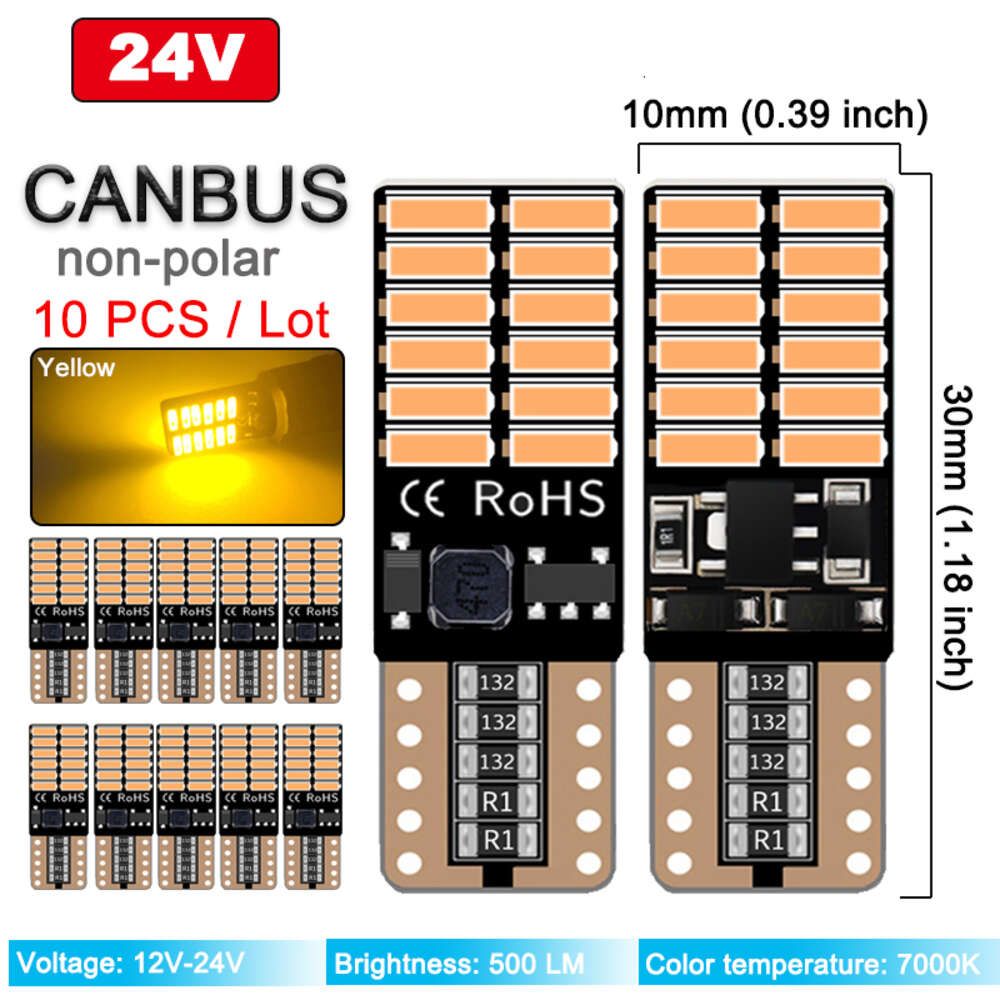 24 V geel