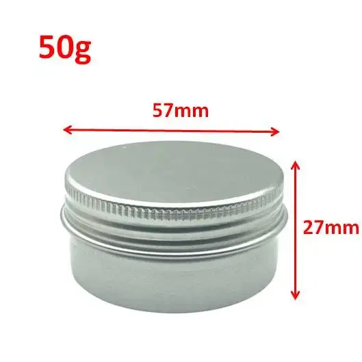 Aluminium 50g 57X27mm