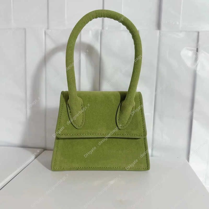 14*6*10cm--green  deerskin velvet