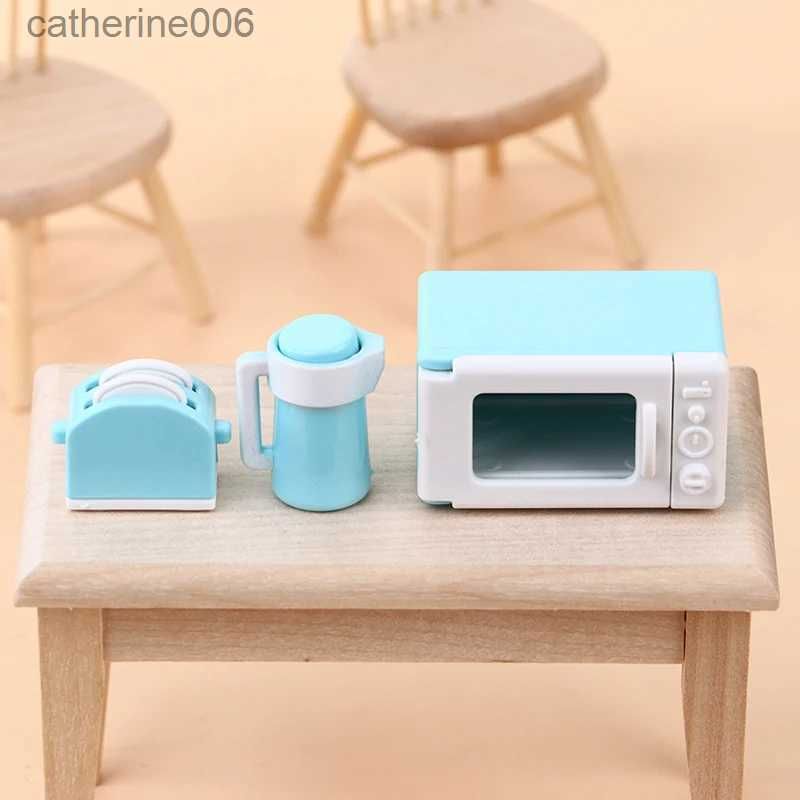 100pcs Mini Food Statue Kitchen Cooking Game Accessories Dollhouse Toys  Playset For Kids Gifts