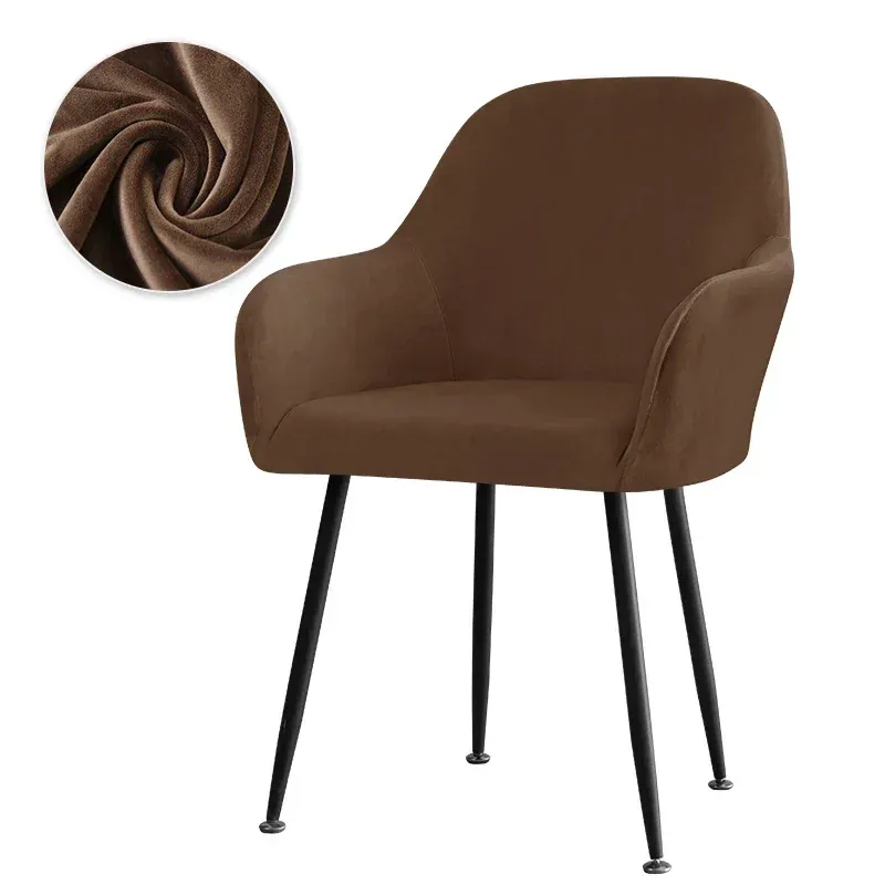 1pc Chair cover A6 Coffee