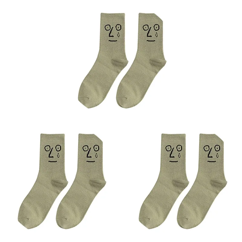 3 Pairs Green