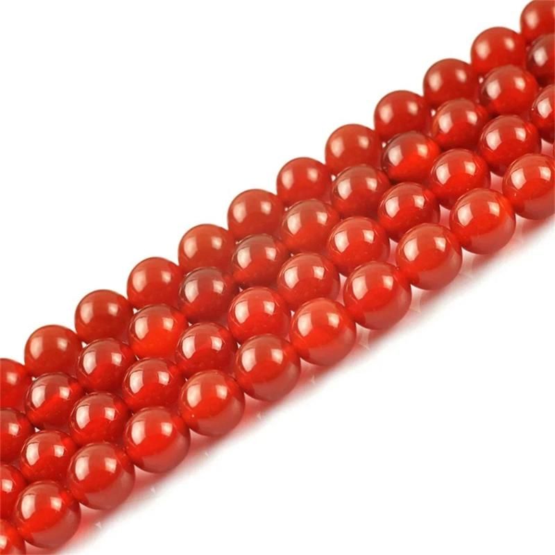18-дюймовое ожерелье из красного агата