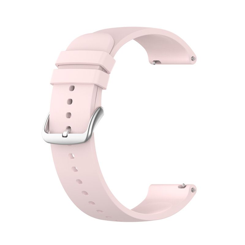 Light pink with silver buckle