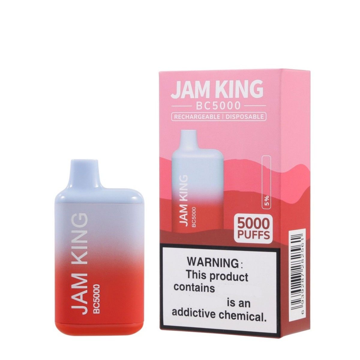 Jam King bc5000 5 % – Spezifische Geschmacksrichtungen