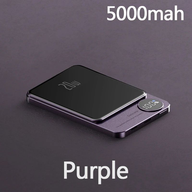 Purple 5000 mAh