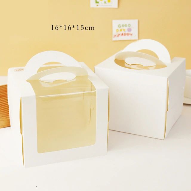 Big 4 Inch Cake Box-with Base Tray-20