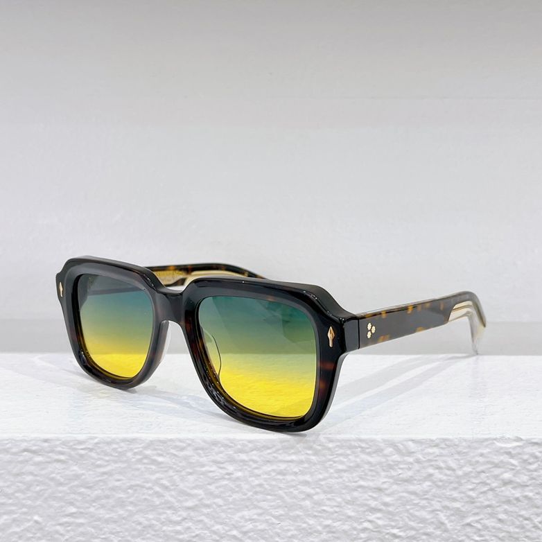 Black Frame Green Yellow Lens