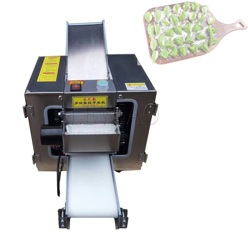 Automatic Dough Roller Sheeter Machine Electric Dumpling Skin