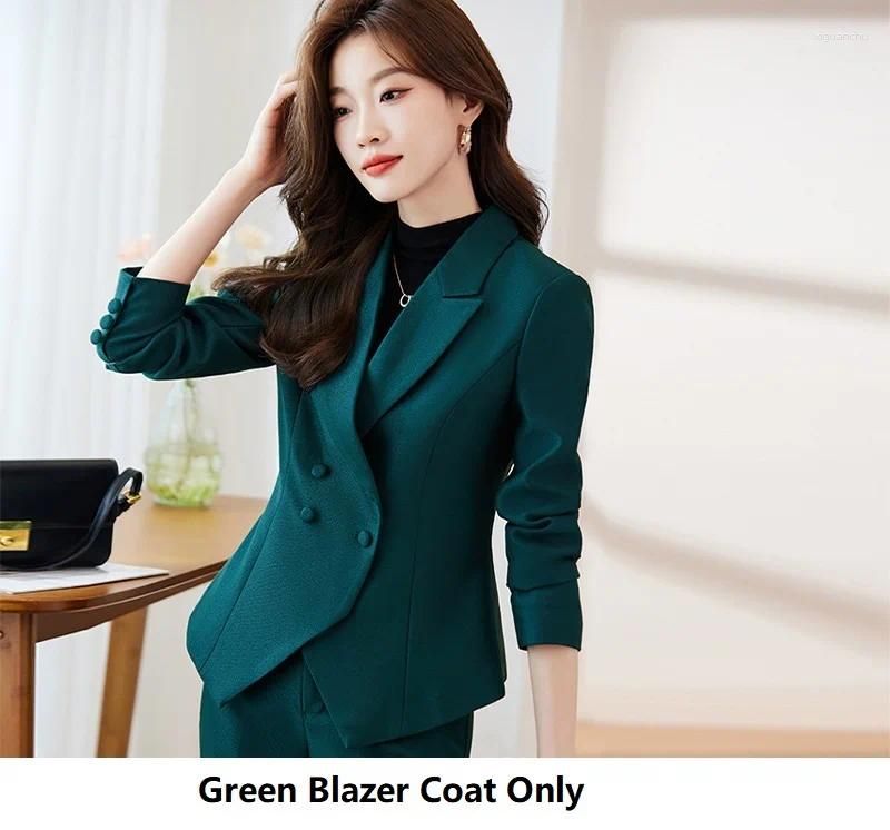 Green Blazer Coat