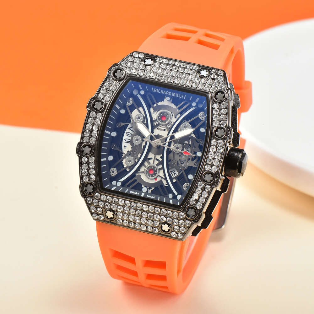 Black orange strap