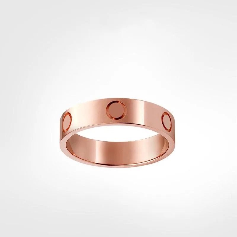 5mm Roségold Kein Zirkon