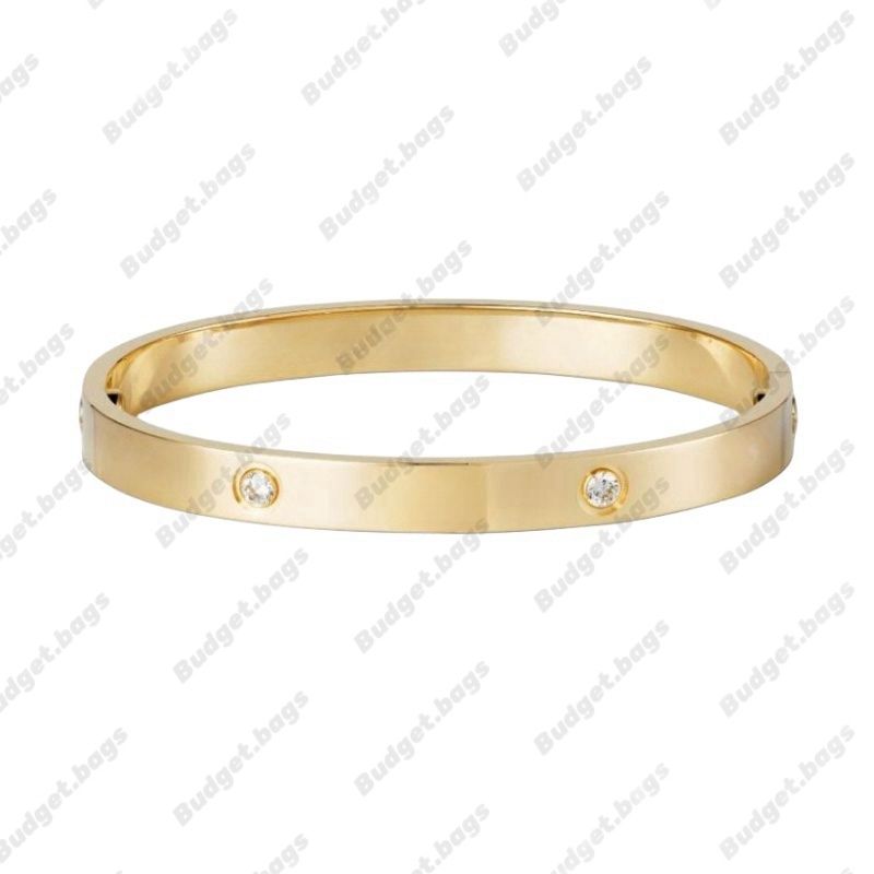 #5 6mm-with Diamonds-gold