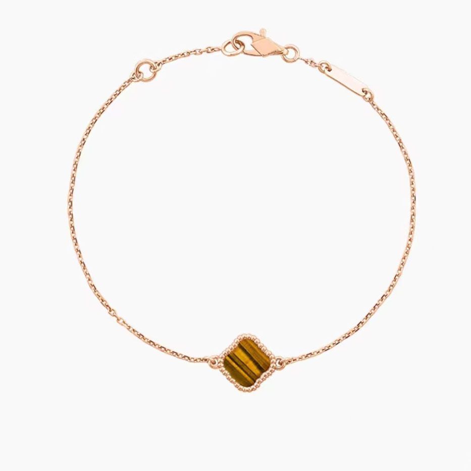 Tiger Eye Rose Gold