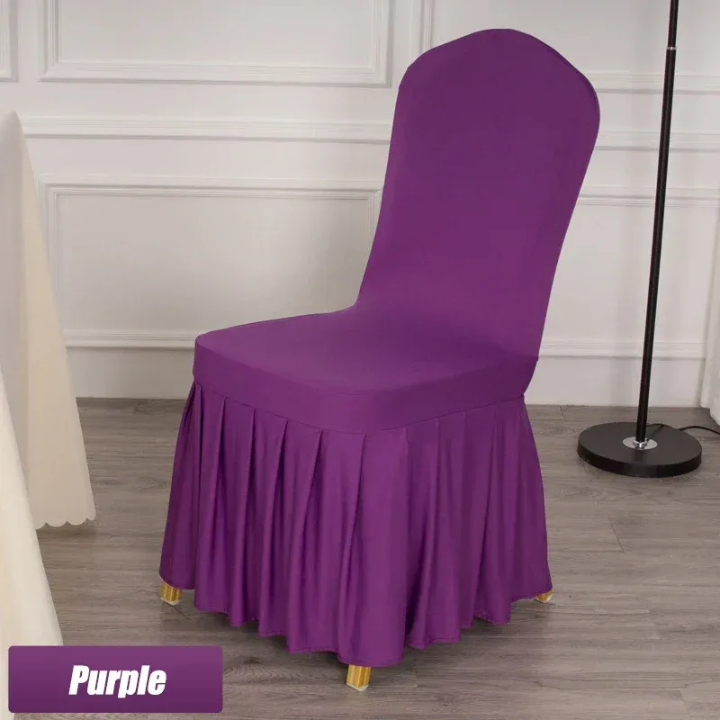 4 housses de siège violettes