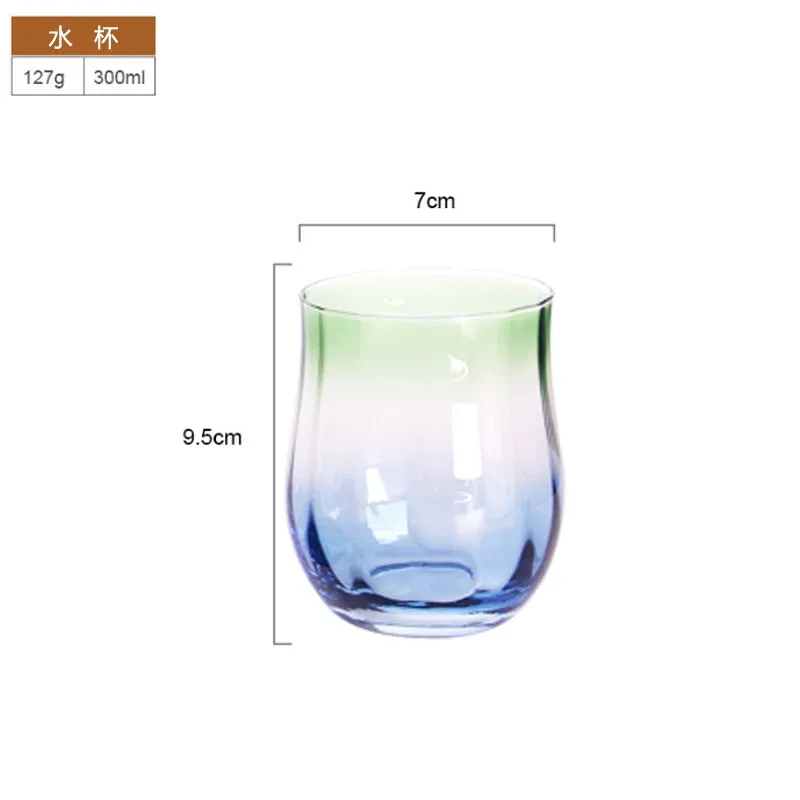 301-400ml Blue Water Cup