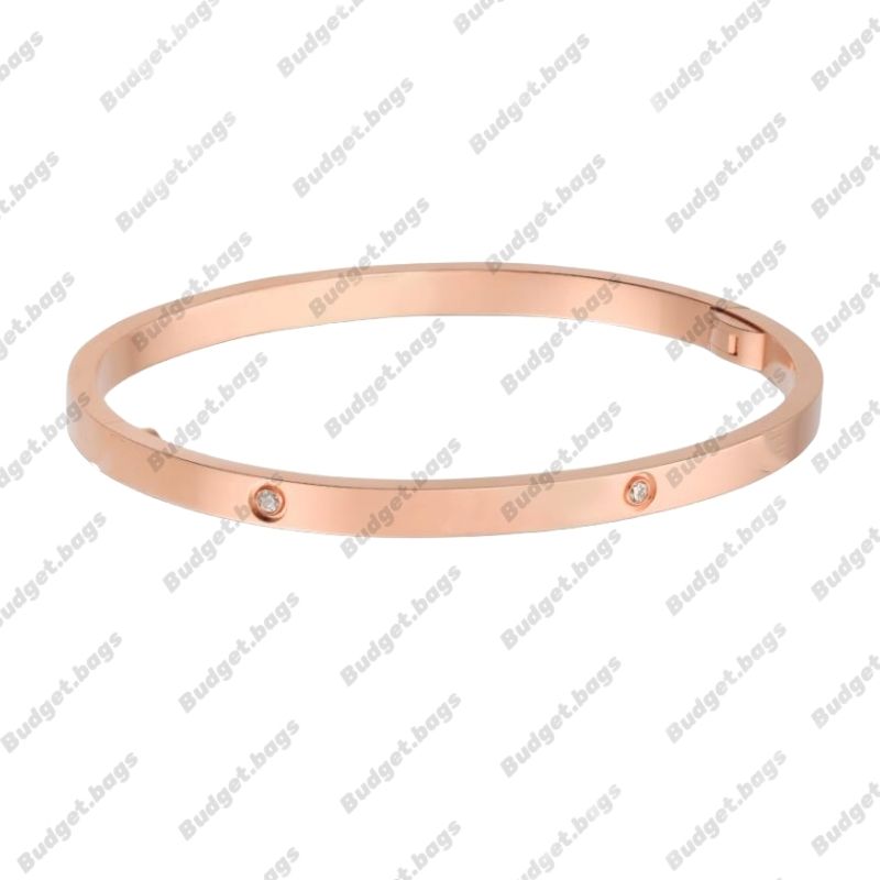 #10 4mm-with Diamonds-rose gold